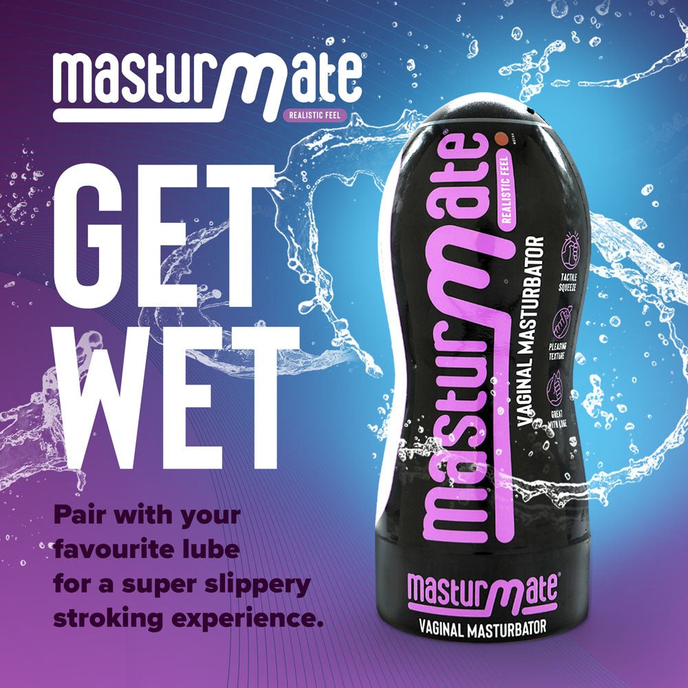 Masturmate - Vagina - Mocha - Brown Vagina Stroker - MASTURBATORS - Mr and Mrs D's