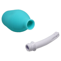 MR PLAY Anal Douche - Aqua/White Unisex Douche - 310 ml Capacity - Mr and Mrs D's
