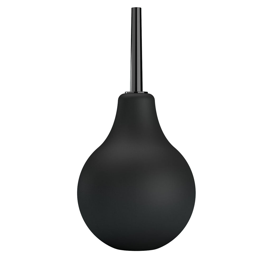 MR PLAY Anal Douche - Black - Black Unisex Douche - 224 ml Capacity - Mr and Mrs D's