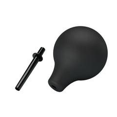 MR PLAY Anal Douche - Black - Black Unisex Douche - 224 ml Capacity - Mr and Mrs D's