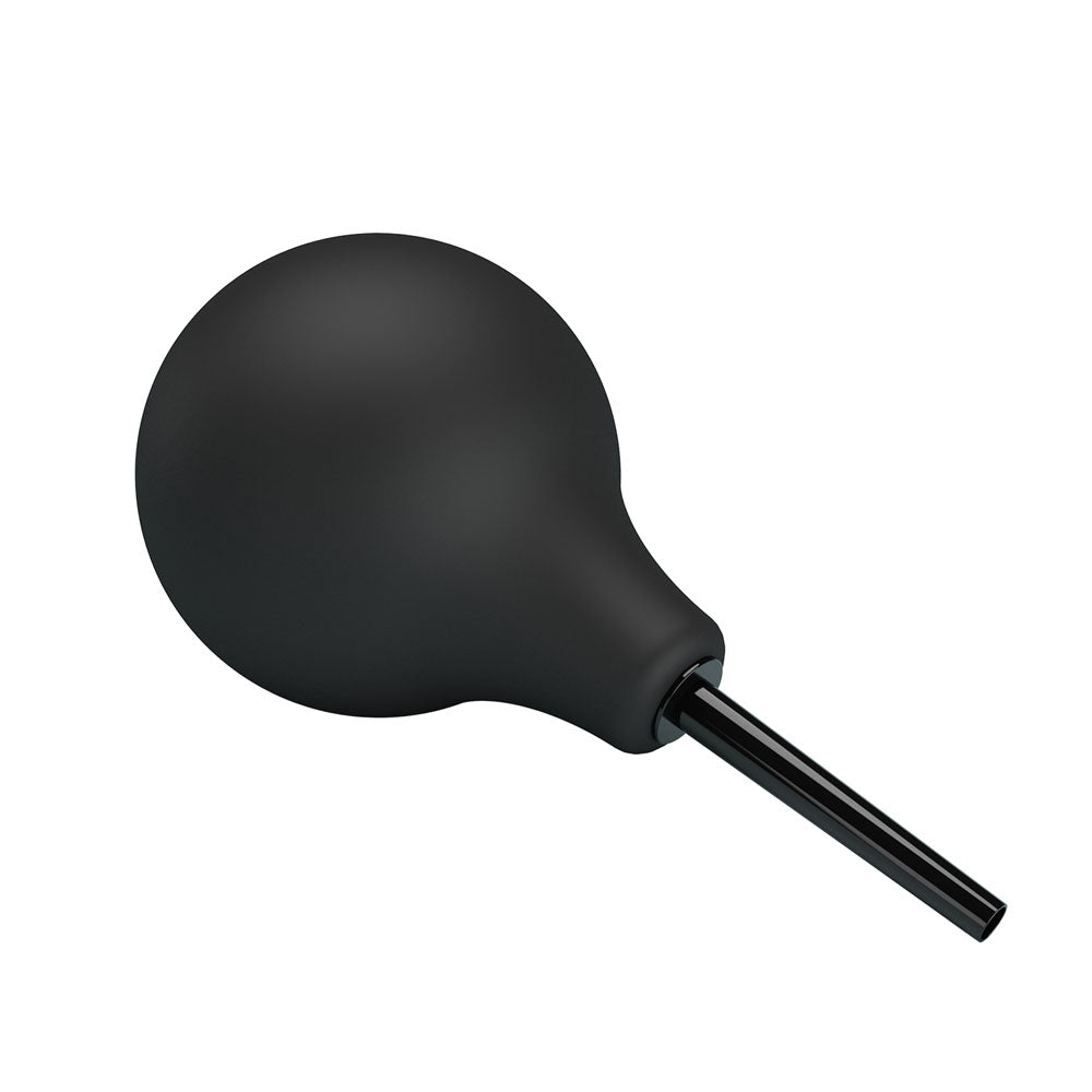 MR PLAY Anal Douche - Black - Black Unisex Douche - 224 ml Capacity - Mr and Mrs D's