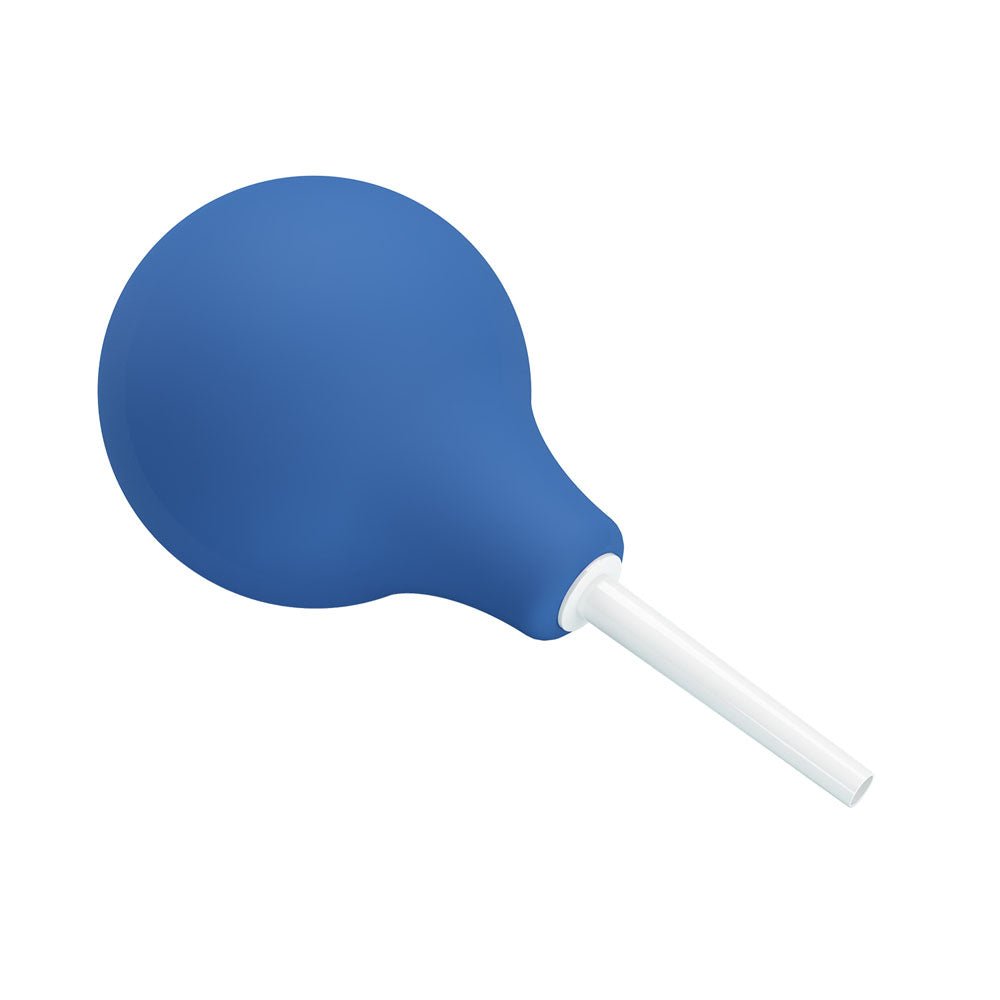 MR PLAY Anal Douche - Blue - Blue Unisex Douche - 224 ml Capacity - Mr and Mrs D's