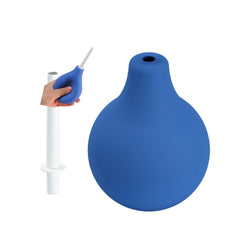 MR PLAY Anal Douche - Blue - Blue Unisex Douche - 224 ml Capacity - Mr and Mrs D's