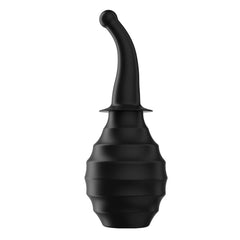 MR PLAY Anal Douche M6 - Black - Black Unisex Douche - 330 ml Capacity - Mr and Mrs D's