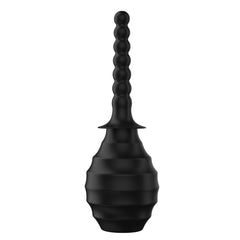 MR PLAY Anal Douche M7 - Black - Black Unisex Douche - 330 ml Capacity - Mr and Mrs D's