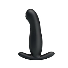 MR PLAY Prostate Massager - Black USB Rechargeable Prostate Massager with Flicking Tip - Mr and Mrs D's