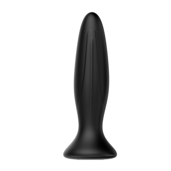 MR PLAY Vibrating Anal Plug - Black 12.8 cm USB Rechargeable Vibrating Butt Plug - Mr and Mrs D's