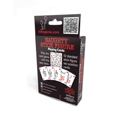 Naughty Stick Figure Playing Cards - Novelty Playing Cards - Mr and Mrs D's