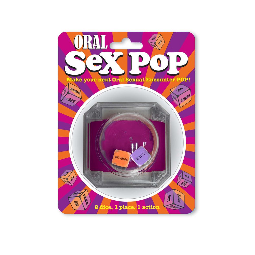 Oral Sex Pop - Popping Dice Game - Mr and Mrs D's