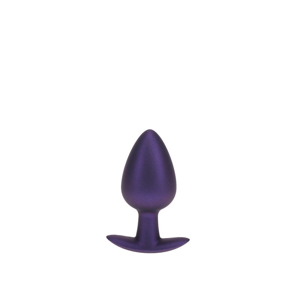 OUCH! Anal Plug - Large - Metallic Purple - Metallic Purple 8.9 cm Large Butt Plug - ANAL TOYS - Mr and Mrs D's