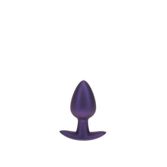 OUCH! Anal Plug - Medium - Metallic Purple - Metallic Purple 7.9 cm Medium Butt Plug - ANAL TOYS - Mr and Mrs D's