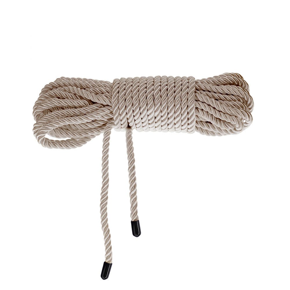 OUCH! Bondage Rope - 10 M - Gold - Gold Nylon Bondage Rope - 10 metre Length - Mr and Mrs D's