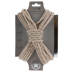 OUCH! Bondage Rope - 10 M - Gold - Gold Nylon Bondage Rope - 10 metre Length - Mr and Mrs D's