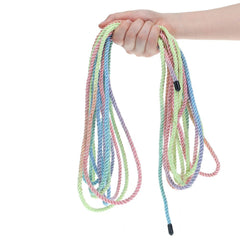 OUCH! Bondage Rope - 10 M - Multicolour 1 - Multicoloured Nylon Bondage Rope - 10 metre Length - BONDAGE - TOYS - Mr and Mrs D's