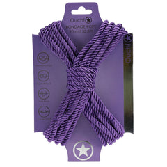 OUCH! Bondage Rope - 10 M - Purple - Purple Nylon Bondage Rope - 10 metre Length - Mr and Mrs D's