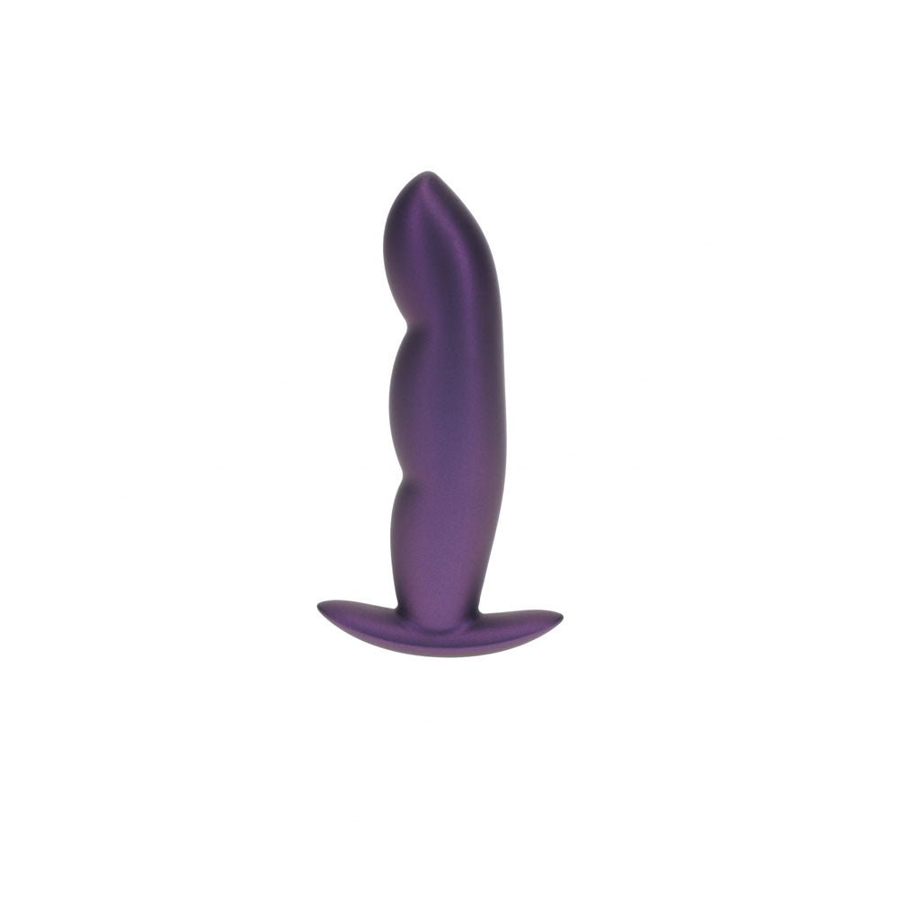 OUCH! Finger Anal Plug - Metallic Purple - Metallic Purple 11.7 cm Butt Plug - ANAL TOYS - Mr and Mrs D's