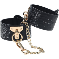 OUCH! Florence Collection - Black Handcuffs - BONDAGE - TOYS - Mr and Mrs D's