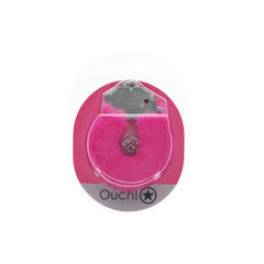 OUCH! Heavy - Duty Fluffy Cuffs - Pink - Pink Fluffy Restraints - BONDAGE - TOYS - Mr and Mrs D's