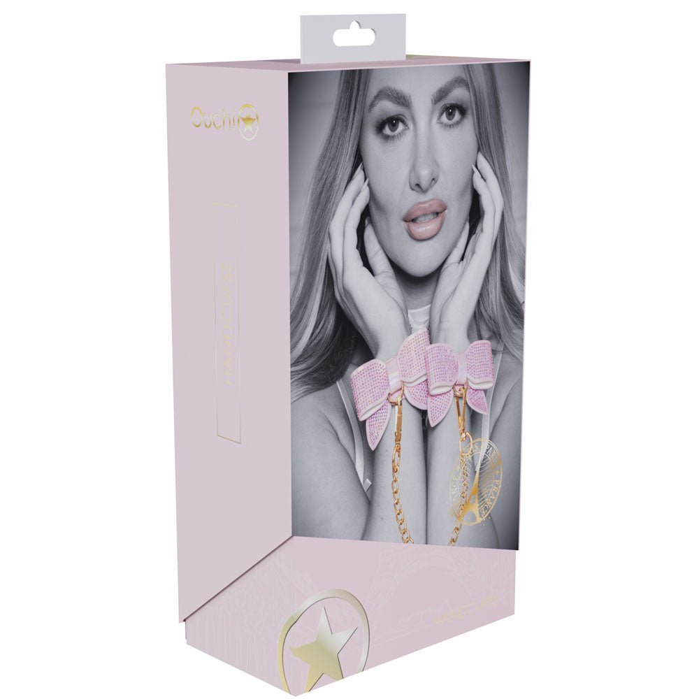 OUCH! Paris Collection - Pink Handcuffs - BONDAGE - TOYS - Mr and Mrs D's