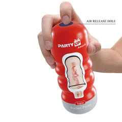 Party Up AMANDA Pocket Pussy - Flesh Vagina Stroker - Mr and Mrs D's