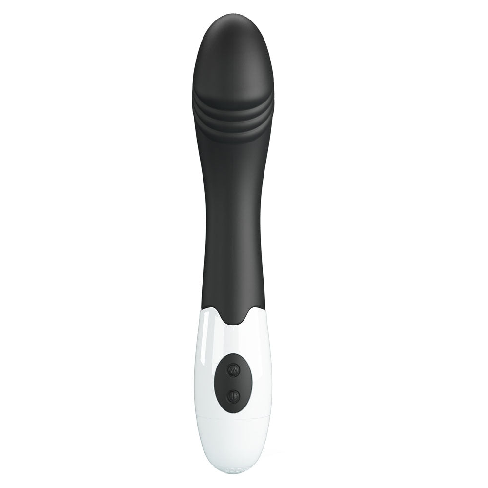 Party Up BILL Classic Vibe - Black - Black 19 cm Vibrator - Mr and Mrs D's