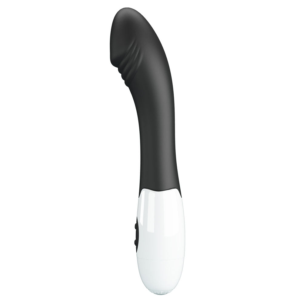 Party Up BILL Classic Vibe - Black - Black 19 cm Vibrator - Mr and Mrs D's