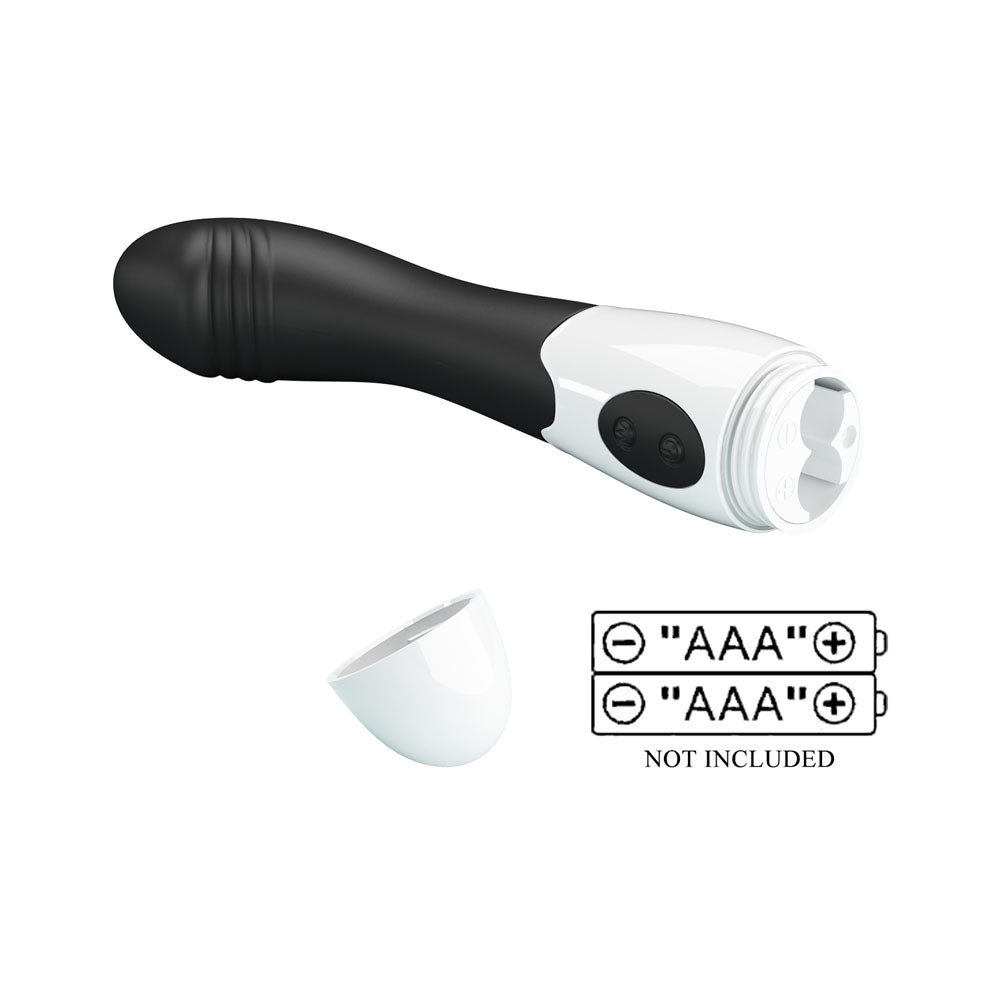 Party Up BILL Classic Vibe - Black - Black 19 cm Vibrator - Mr and Mrs D's