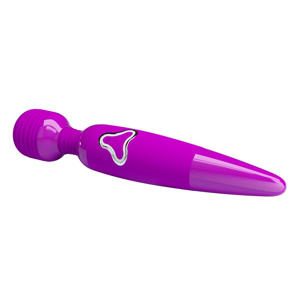 Party Up BRUCE Wand - Pink - Pink 25 cm USB Rechargeable Massage Wand - Mr and Mrs D's