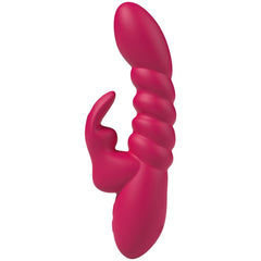 Party Up BRYNLYN - Pink - Pink 18.2 cm USB Rechargeable Rabbit Vibrator - Mr and Mrs D's