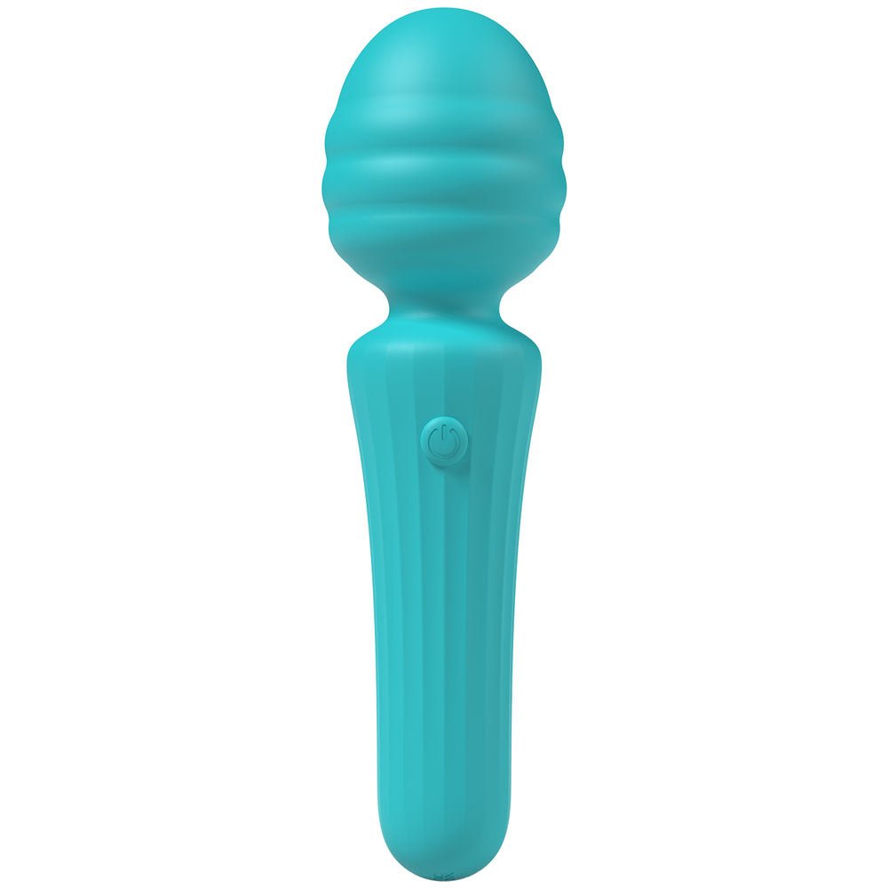 Party Up DUUNA - Teal - Teal 16.9 cm USB Rechargeable Massage Wand - Mr and Mrs D's