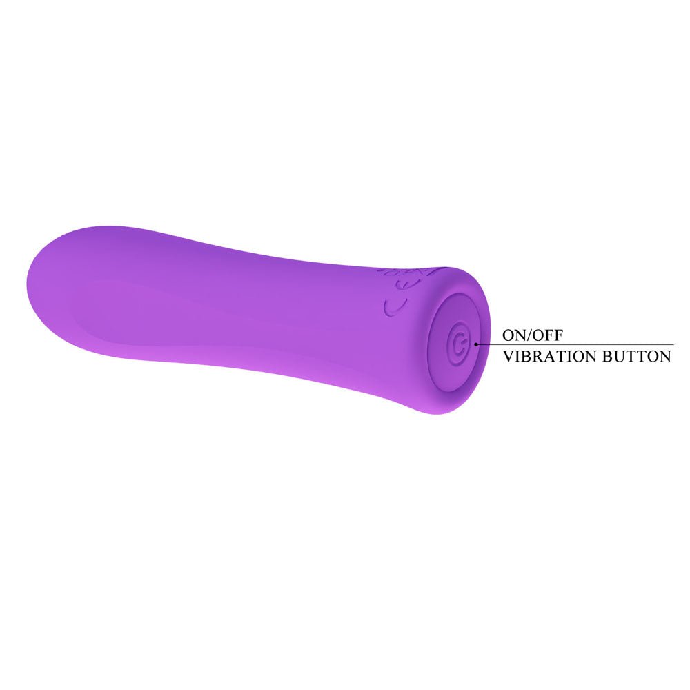 Party Up GARY Bullet - Purple - Purple 10.2 cm USB Rechargeable Bullet - Mr and Mrs D's