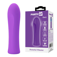 Party Up GARY Bullet - Purple - Purple 10.2 cm USB Rechargeable Bullet - Mr and Mrs D's