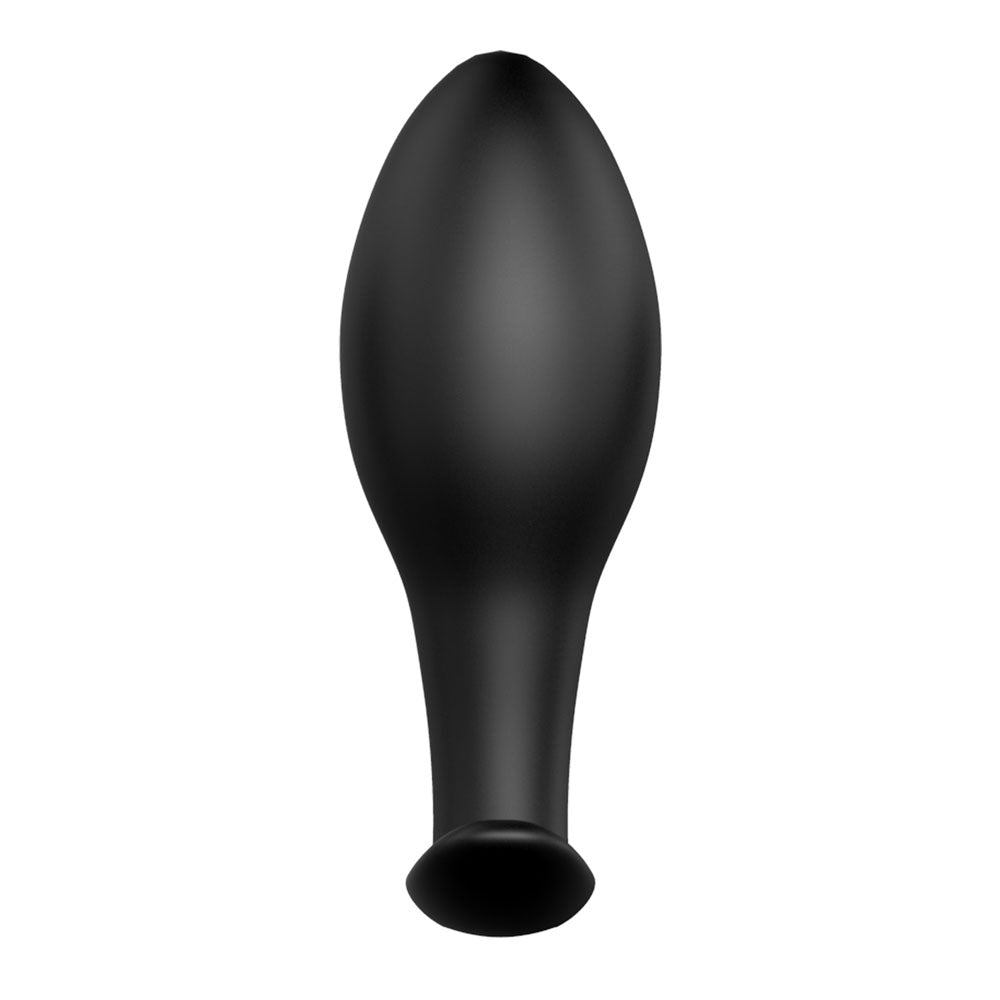 Party Up JASON Vibrating Anal Plug - Black 8.5 cm Vibrating Butt Plug with Remote - Mr and Mrs D's