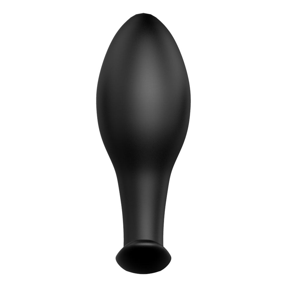 Party Up JEFF Silicone Plug - Black 8.5 cm Butt Plug - Mr and Mrs D's