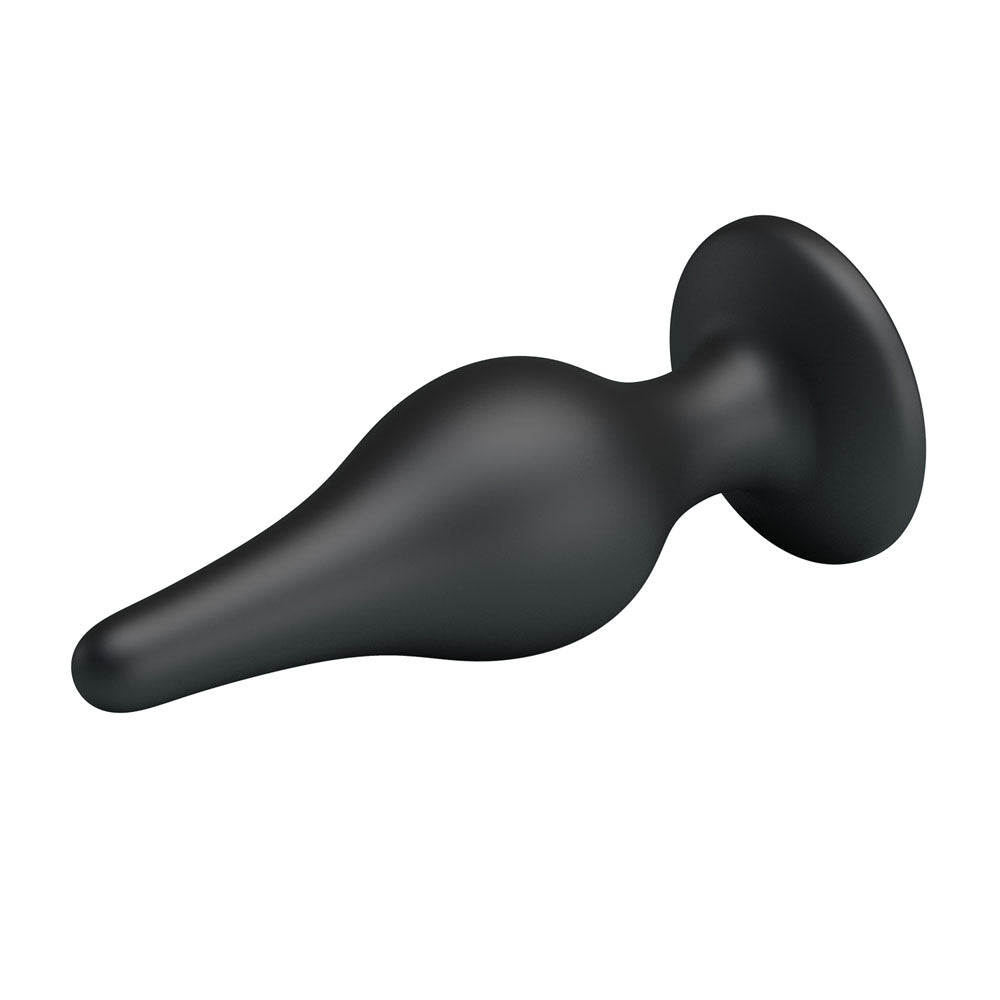 Party Up JEFFREY Butt Plug - Black 14 cm Butt Plug - Mr and Mrs D's