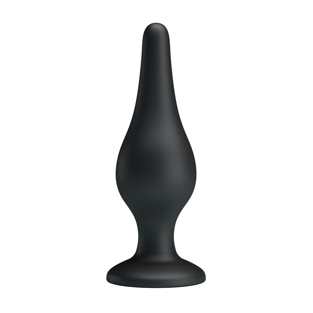 Party Up JEFFREY Butt Plug - Black 14 cm Butt Plug - Mr and Mrs D's