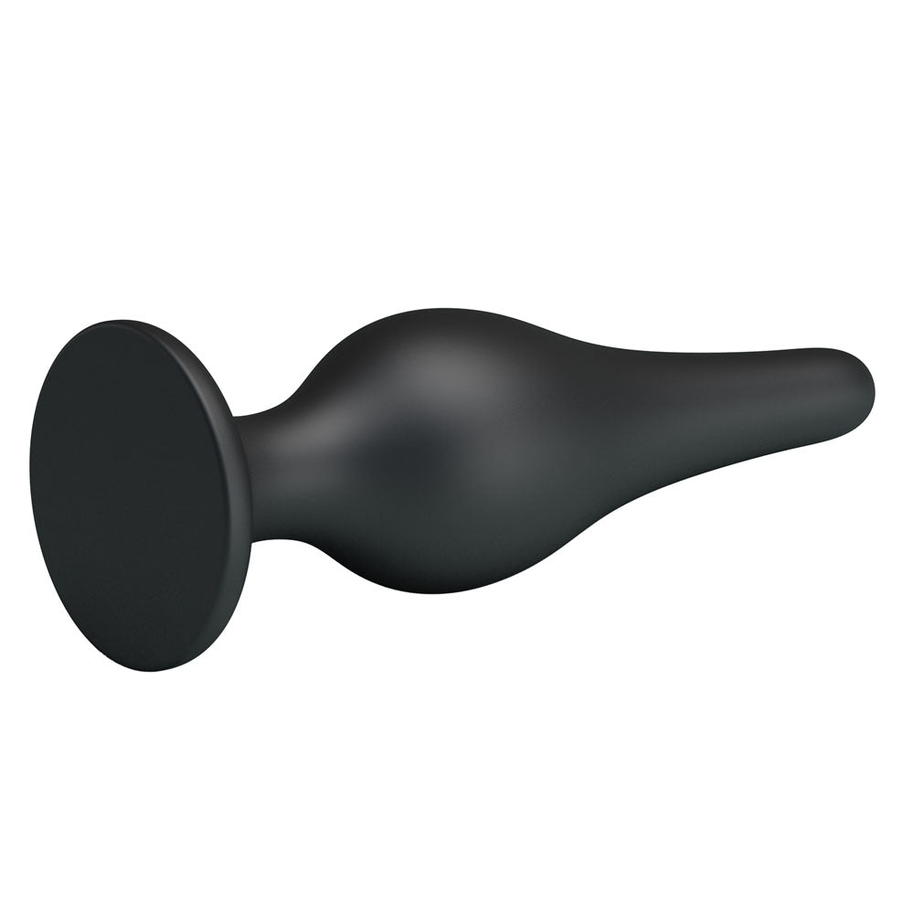 Party Up JEFFREY Butt Plug - Black 14 cm Butt Plug - Mr and Mrs D's