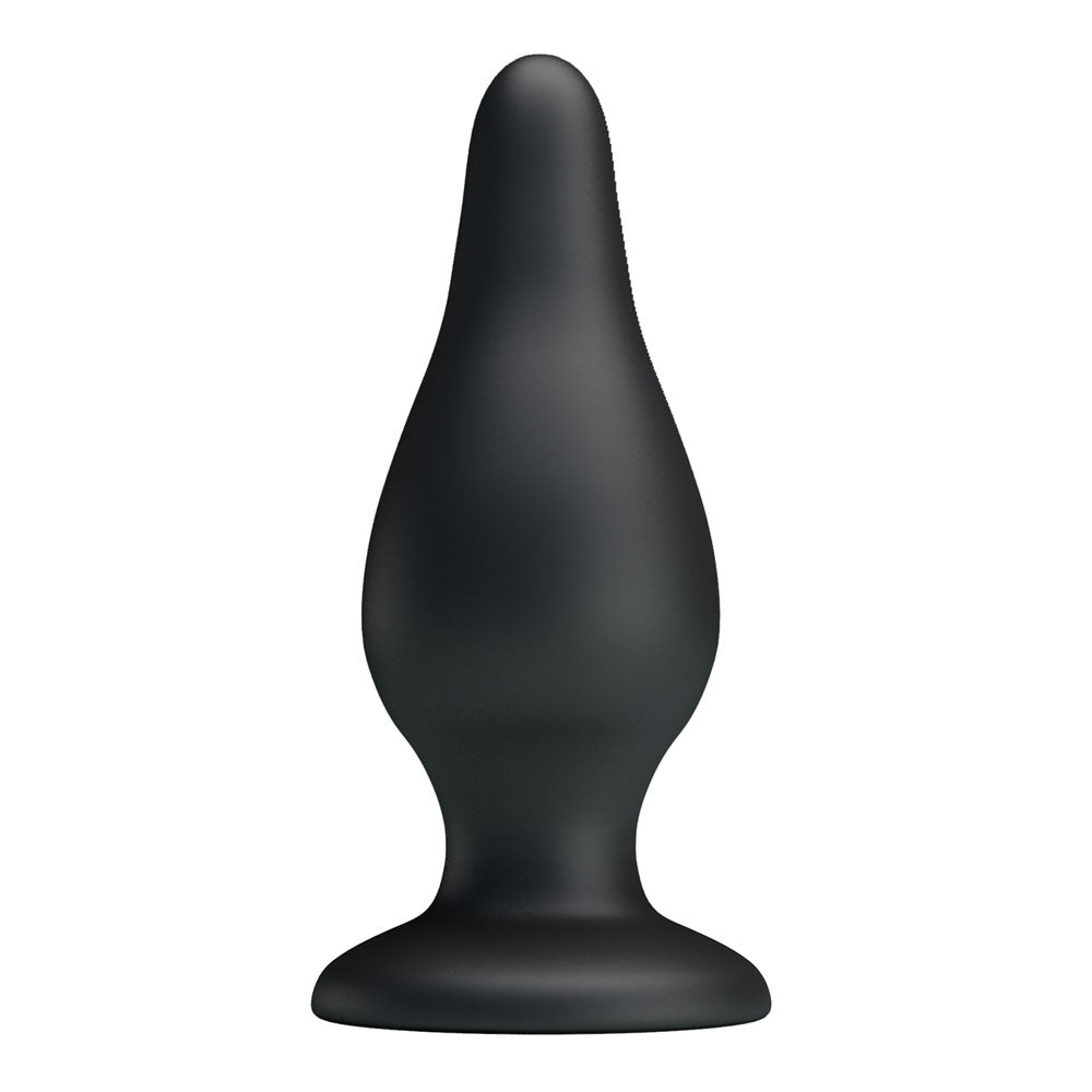 Party Up JEREMY Butt Plug - Black 15.4 cm Butt Plug - Mr and Mrs D's