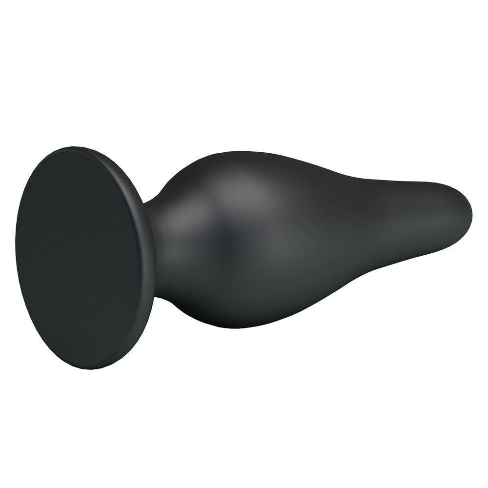 Party Up JEREMY Butt Plug - Black 15.4 cm Butt Plug - Mr and Mrs D's