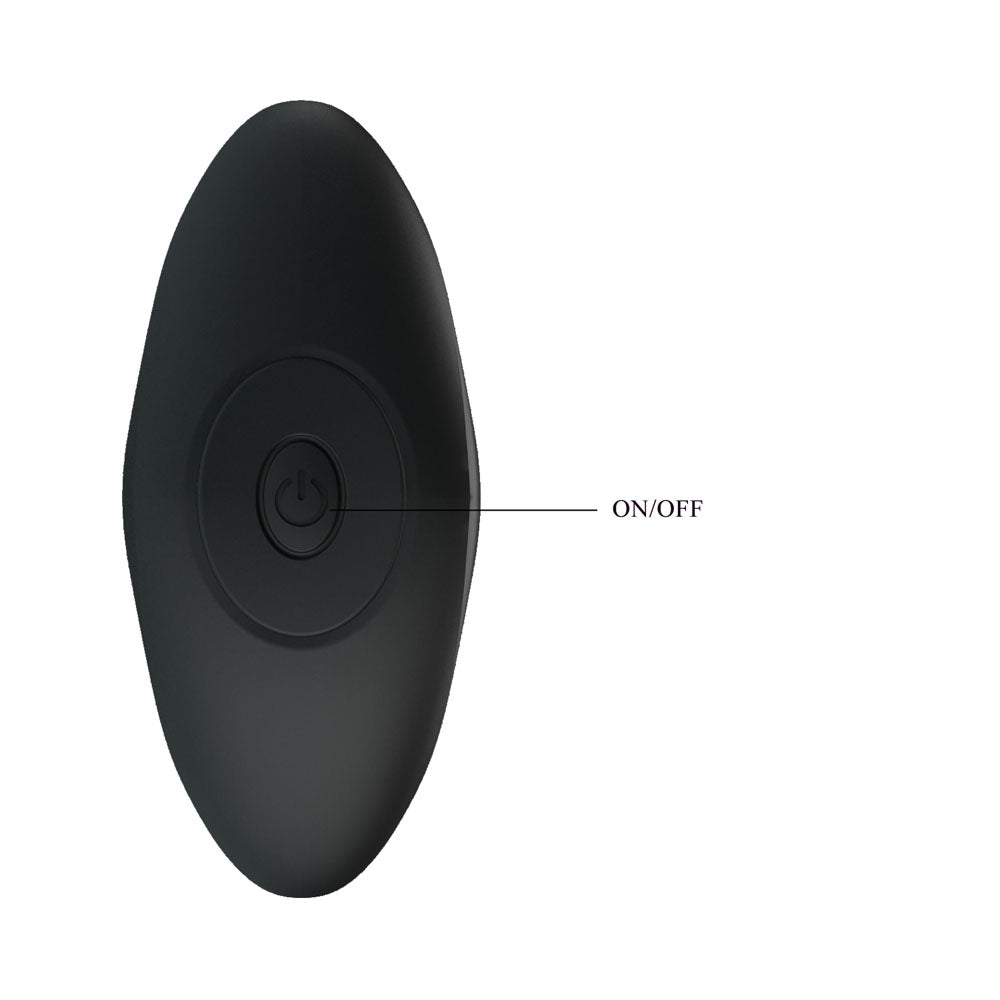 Party Up KEITH Vibrating Plug - Black 10.5 cm USB Rechargeable Vibrating Butt Plug - Mr and Mrs D's