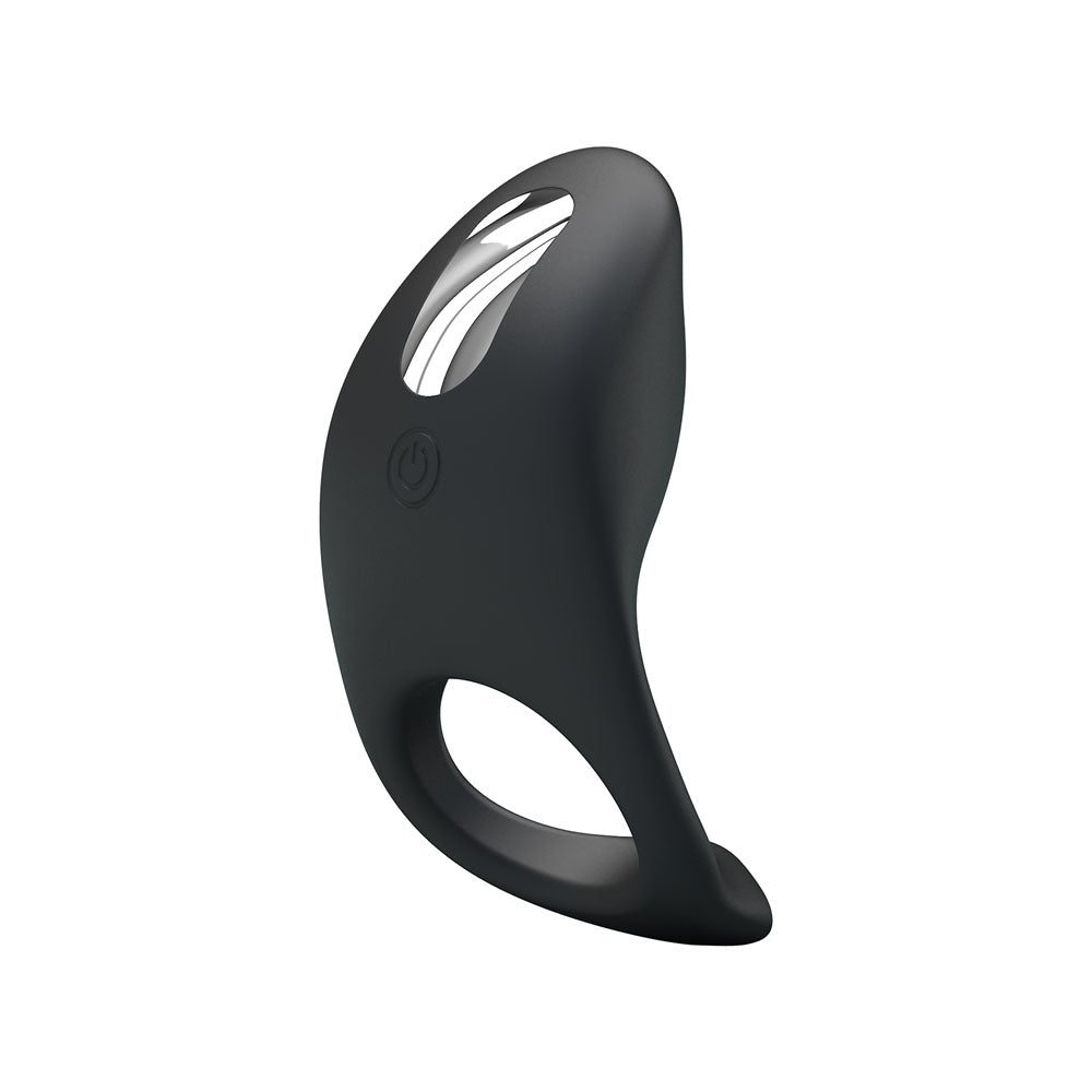 Party Up KING Rechargeable Cock Ring - Black USB Rechargeable Cock Ring - Mr and Mrs D's