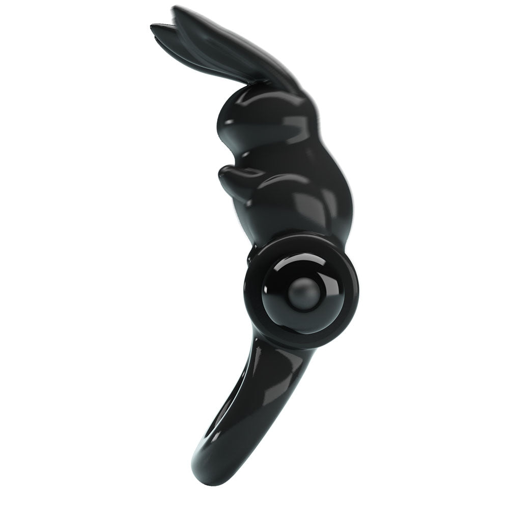 Party Up LEO Vibrating Cock Ring - Black Vibrating Cock Ring - Mr and Mrs D's