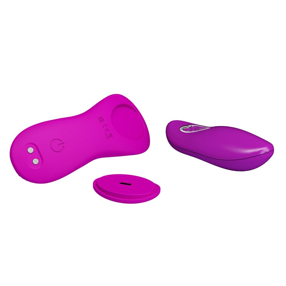 Party Up MICHAEL Panty Vibe - Pink - Pink USB Rechargeable Panty Vibrator with Wireless Remote Control - Mr and Mrs D's