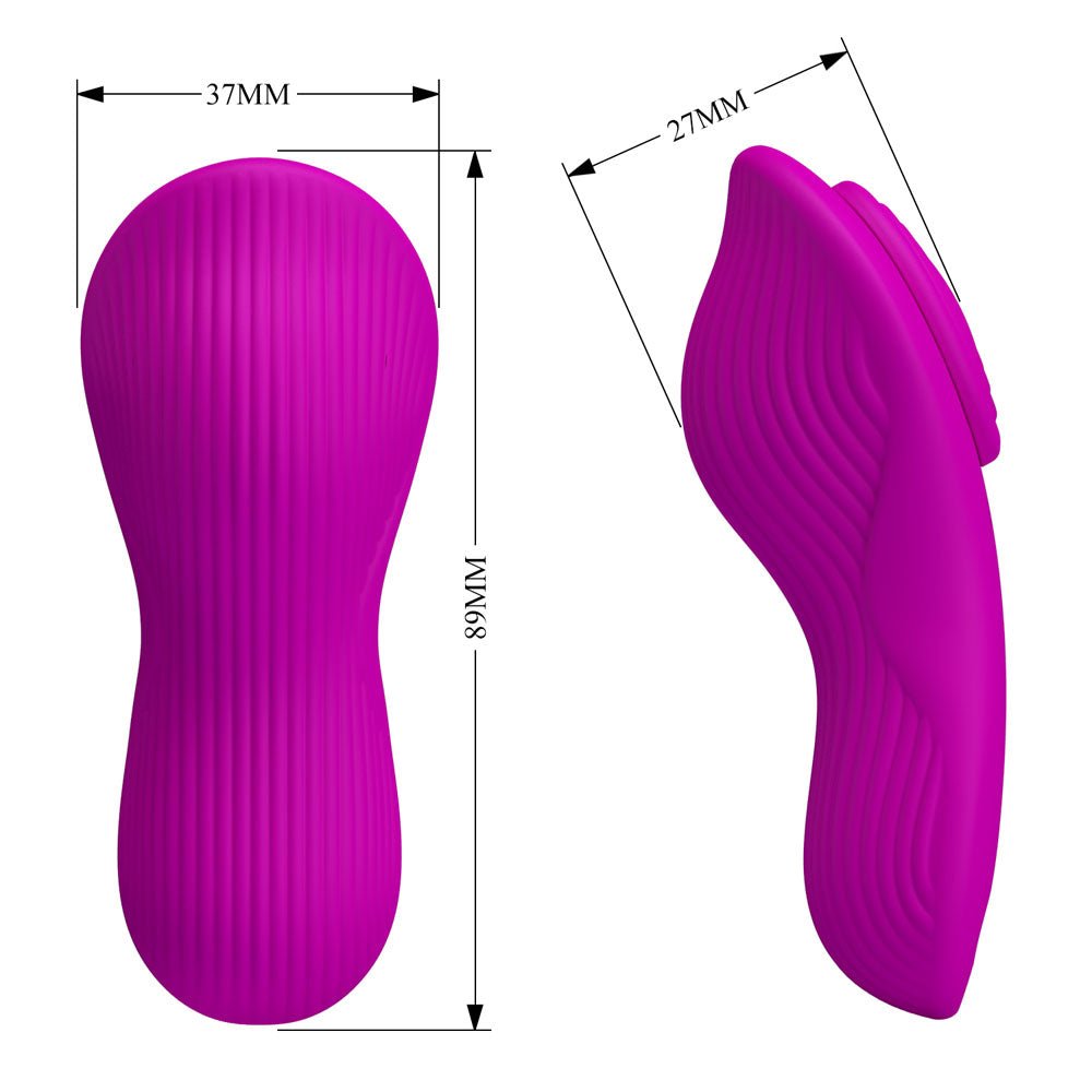 Party Up MICHAEL Panty Vibe - Pink - Pink USB Rechargeable Panty Vibrator with Wireless Remote Control - Mr and Mrs D's