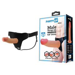 Party Up NATHAN Strap - On - Flesh 17.5 cm Hollow Strap - On - Mr and Mrs D's
