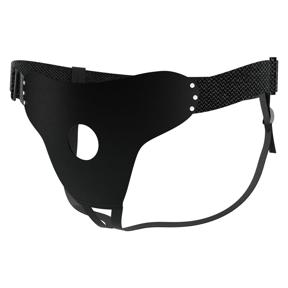 Party Up NICK Strap - On Harness - Black Adjustable Strap - On Harness (No Probe Included) - Mr and Mrs D's