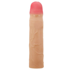 Party Up PHILIP 3 Inch Extender Sleeve - Flesh 3 Inch Penis Extender Sleeve - Mr and Mrs D's
