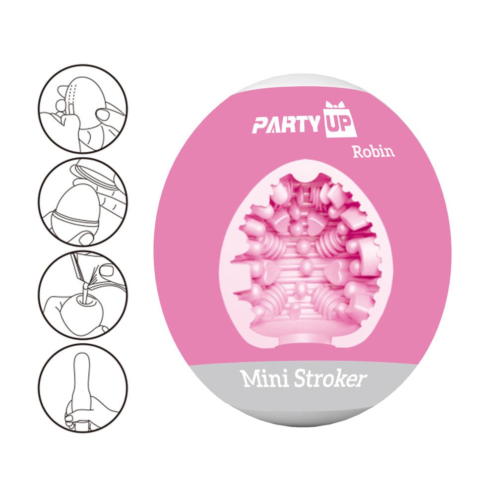 Party Up ROBIN Mini Stroker - Pink Mini Stroker - Mr and Mrs D's