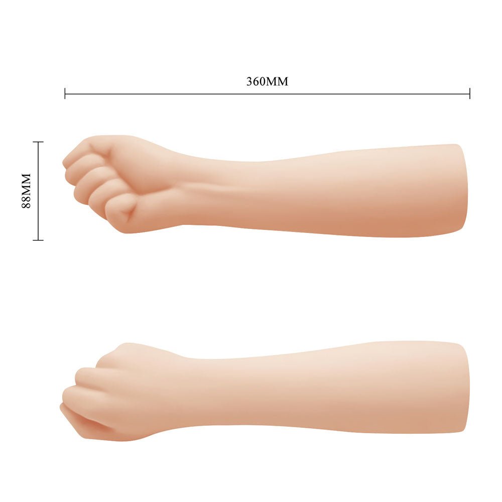 Party Up TONY Fist - Flesh 36 cm Fist Dildo - Mr and Mrs D's