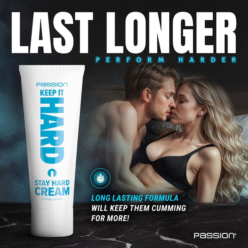 Passion Keep It Hard - Stay Hard Cream - 44 ml - ENHANCERS - Mr and Mrs D's